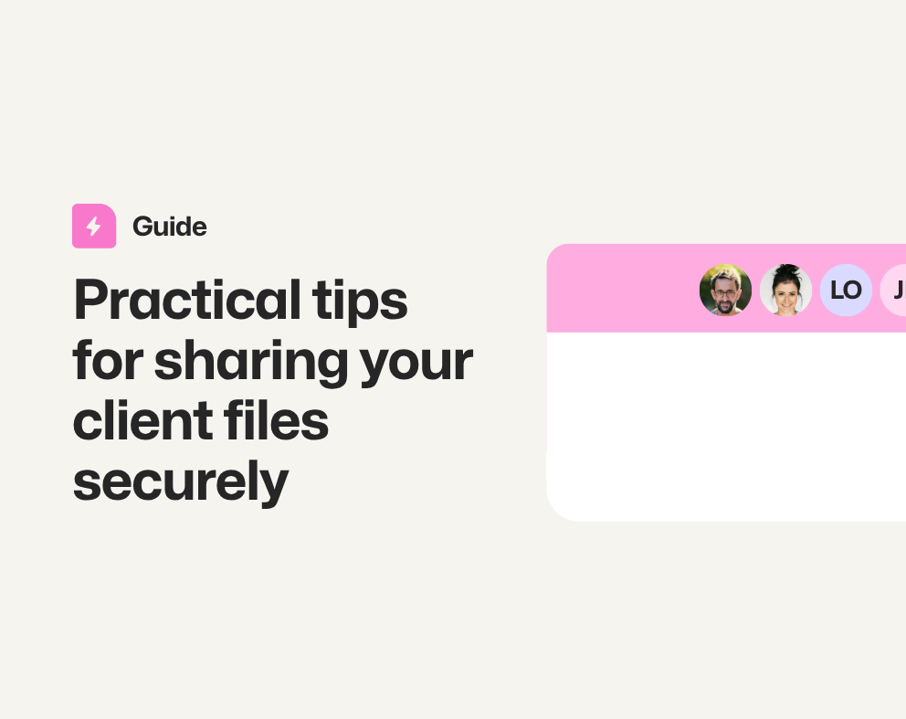 Sharing client files securely - SuiteFiles