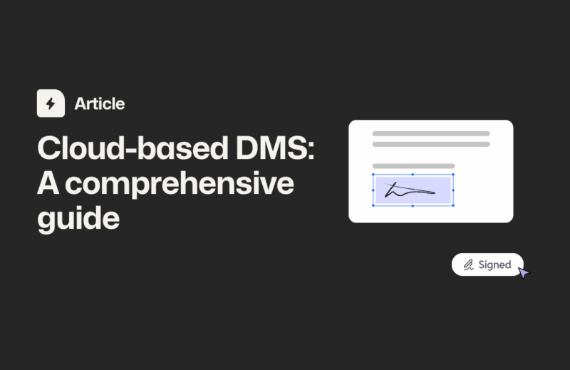 Cloud-Based DMS: A Comprehensive Guide