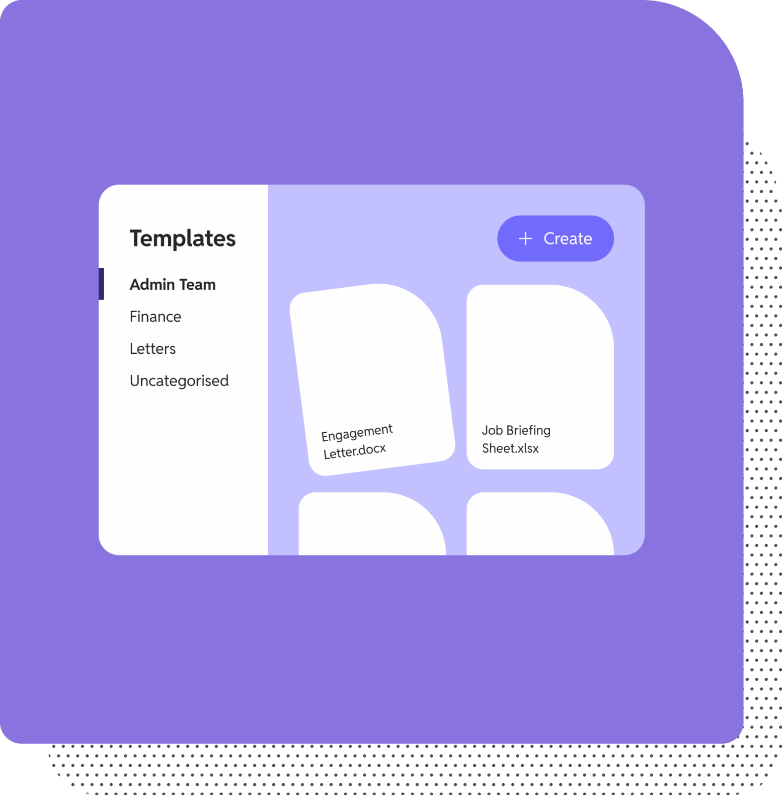 Manage file templates