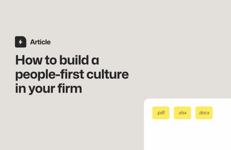 How to Build a People-First Culture in Your Firm