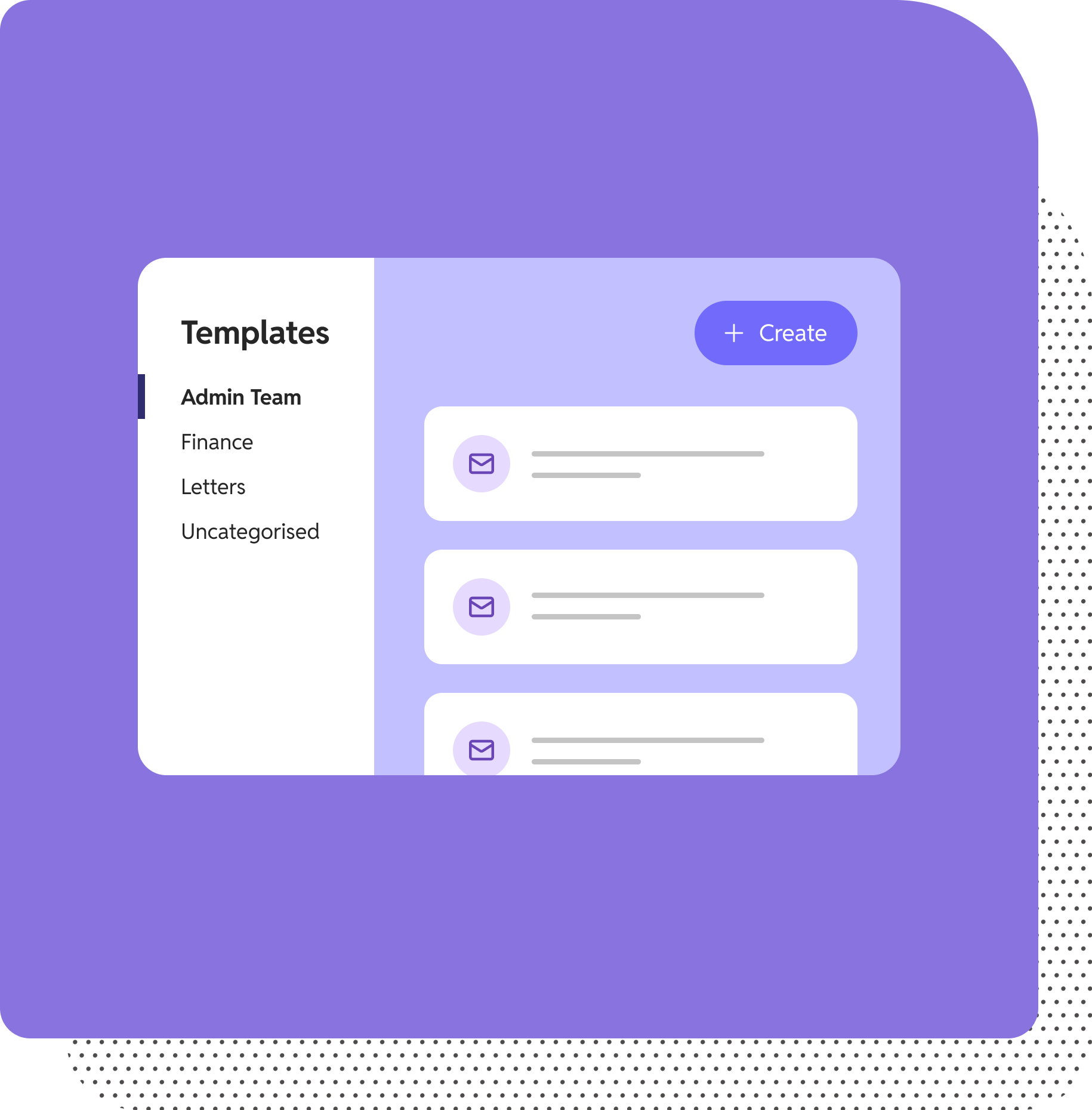 Automated email creation