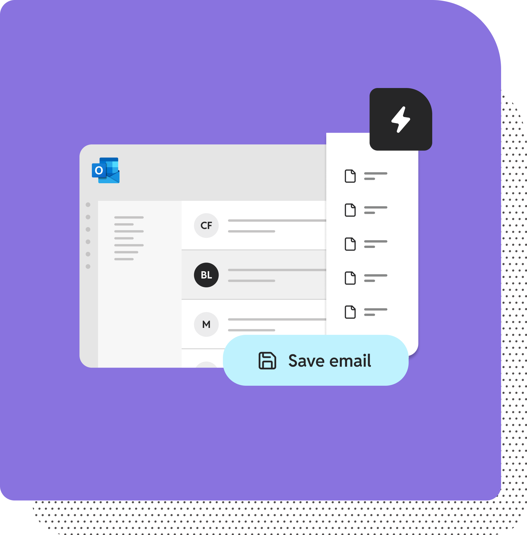 Auto save your emails
