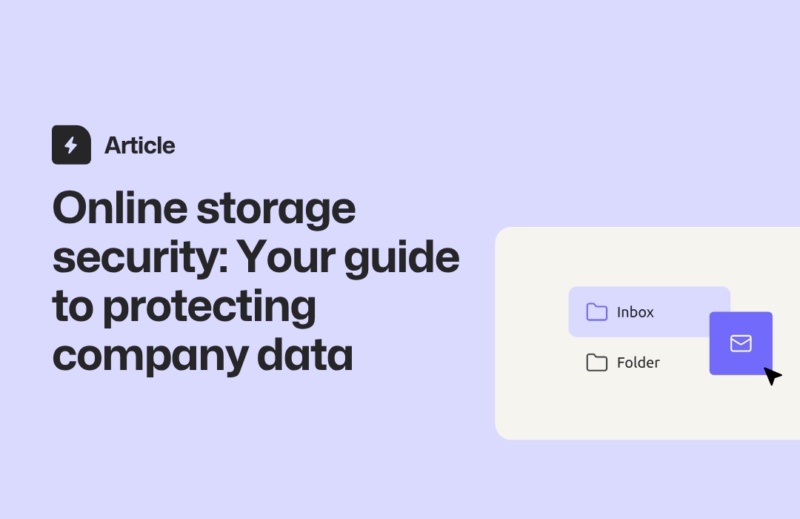 Online storage security_ Your guide to protecting company data