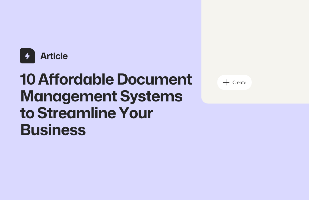 10 Best Affordable Document Management Software (2026 Pricing)