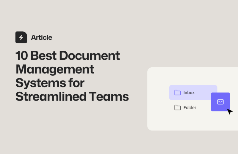 Article about document management systems