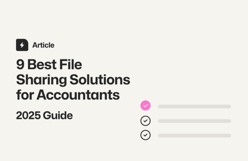 Guide for accountants on file sharing