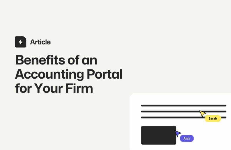 Article about accounting portal advantages