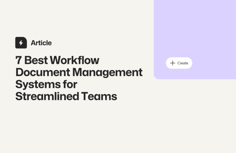 Article about document management systems