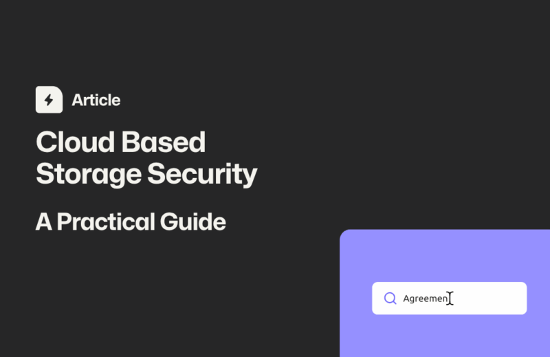 Guide on cloud storage security