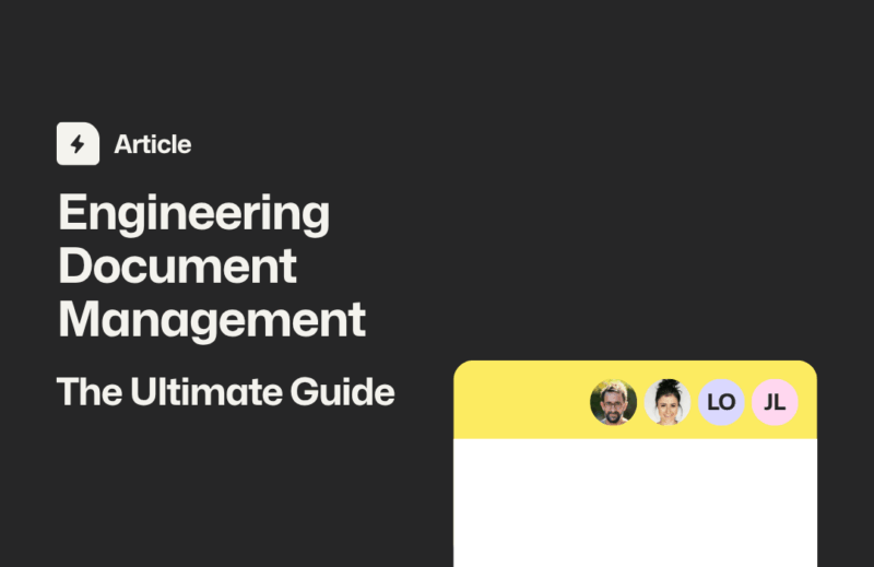 Article about engineering document management