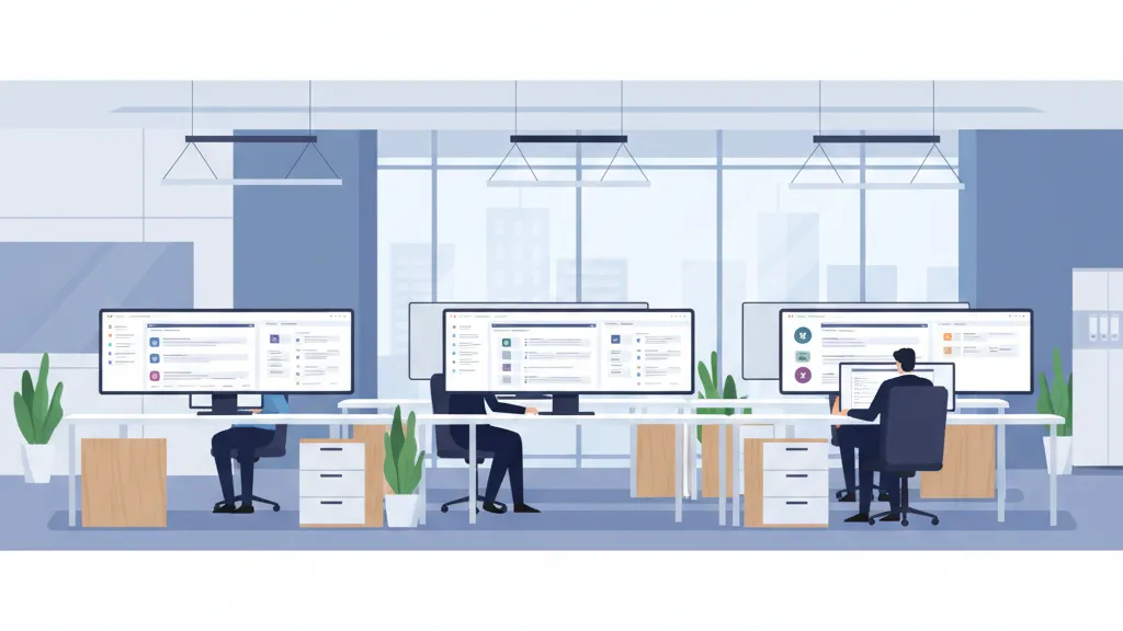 Organized Microsoft 365 document management with structured folders and file organization